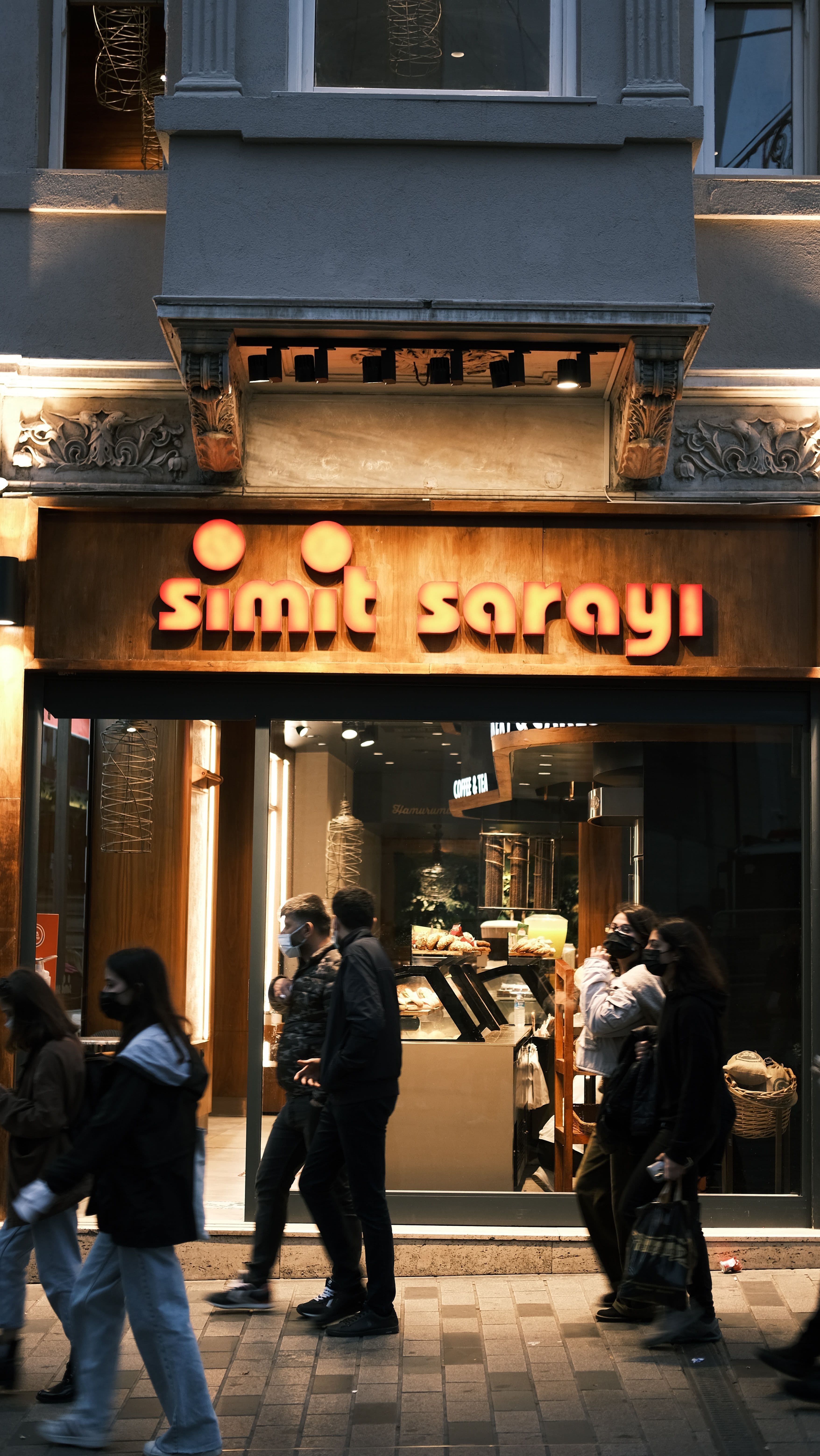 Simit Sarayı Işıklı Kutu Harf Tabela